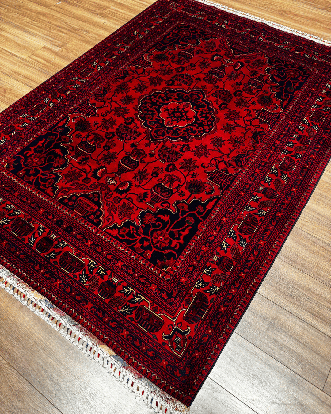 Wolle im afghanischen Stil 1,8x4,8ft – 55x146cm