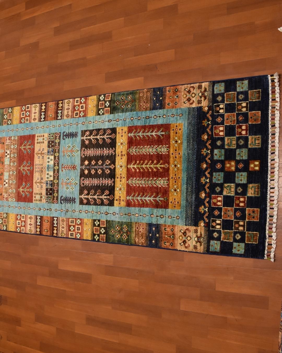 Sultani Hand-Knotted Wool Runner 2' 8" x 9' 6"