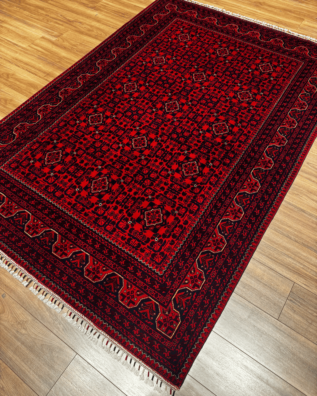 Wolle im afghanischen Stil 1,8x4,8ft – 55x146cm