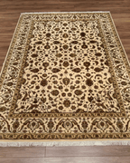 Tapis en laine style afghan 55 x 146 cm