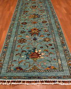Sultani Hand-Knotted Wool Runner 2' 75" x 8'