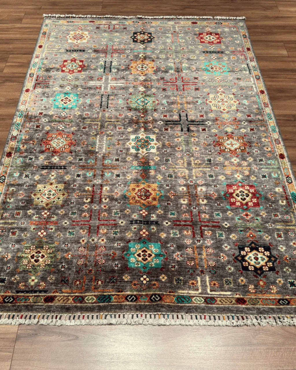 Wolle im afghanischen Stil 1,8x4,8ft – 55x146cm