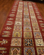 Sultani Hand-Knotted Wool Runner 2' 75" x 8' 46"