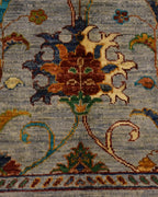 Sultani Hand-Knotted Wool Rug 3' x 4'