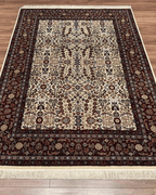 Hereke Hand-Knotted Wool Rug 5' 8" x 8' 1"
