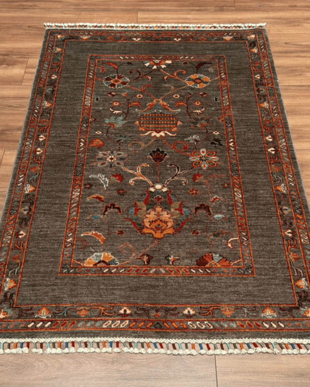 Sultani Hand-Knotted Wool Rug 3' 5" x 5' 1"