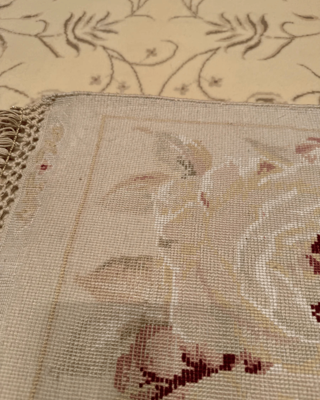 Ottoman Elegance Hand-Knotted Wool Rug 5' 6" x 8' 3"