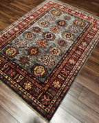 Shirvan Hand-Knotted Wool Rug 5' x 6' 8"