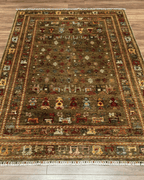 Pazyrk Hand-Knotted Wool Rug 5' 9" x 7' 8"