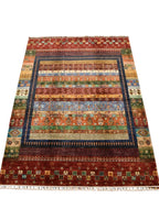 Sultani Hand-Knotted Wool Rug 5' 9" x 8'