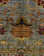 Sultani Hand-Knotted Wool Rug 2' x 4'