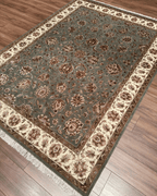 Ottoman Elegance Hand-Knotted Wool Rug 6' x 8' 1"