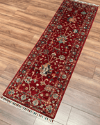 Sultani Hand-Knotted Wool Runner 1' 9" x 6' 2"