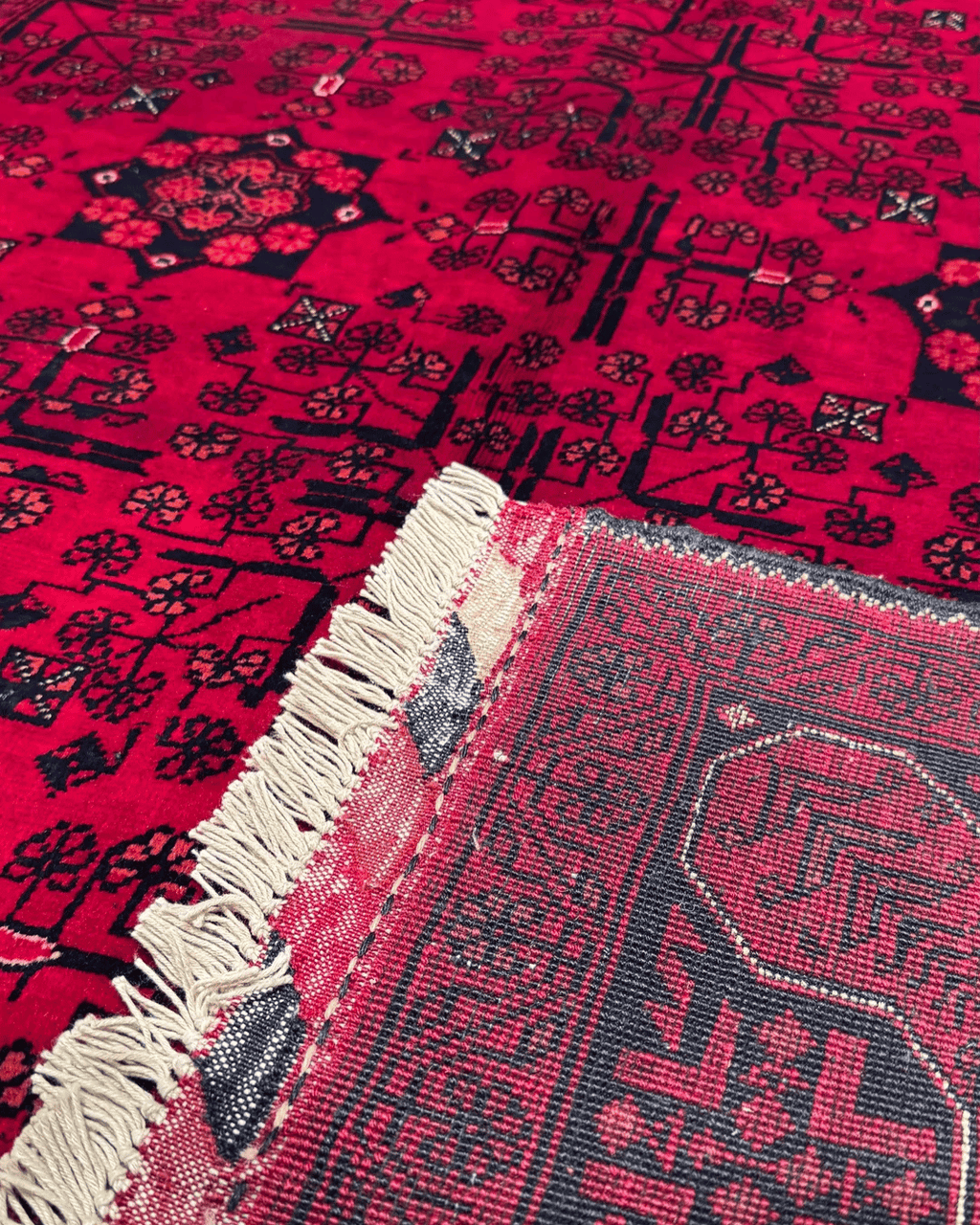 Wolle im afghanischen Stil 1,8x4,8ft – 55x146cm