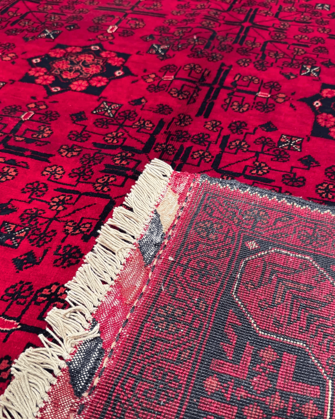 Wolle im afghanischen Stil 1,8x4,8ft – 55x146cm