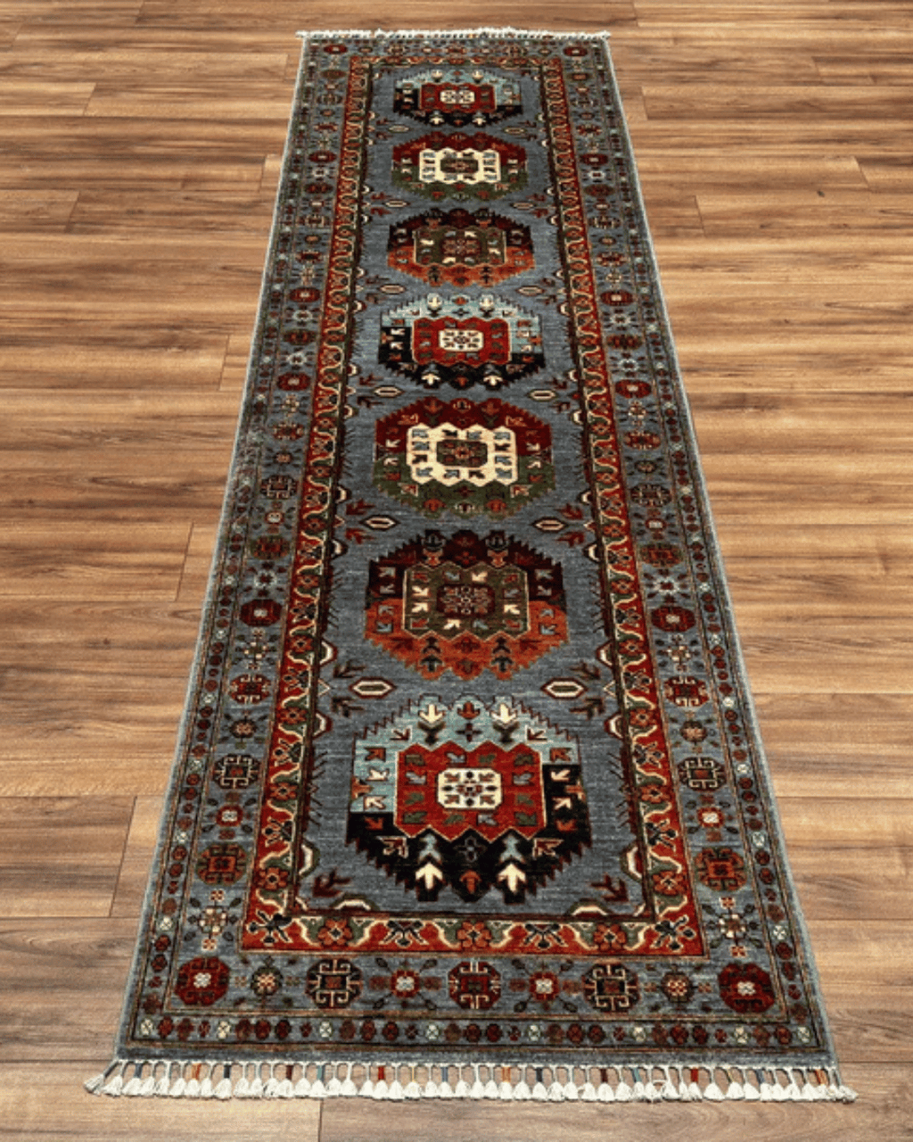 Wolle im afghanischen Stil 1,8x4,8ft – 55x146cm