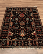 Sultani Hand-Knotted Wool Rug 4' x 6'