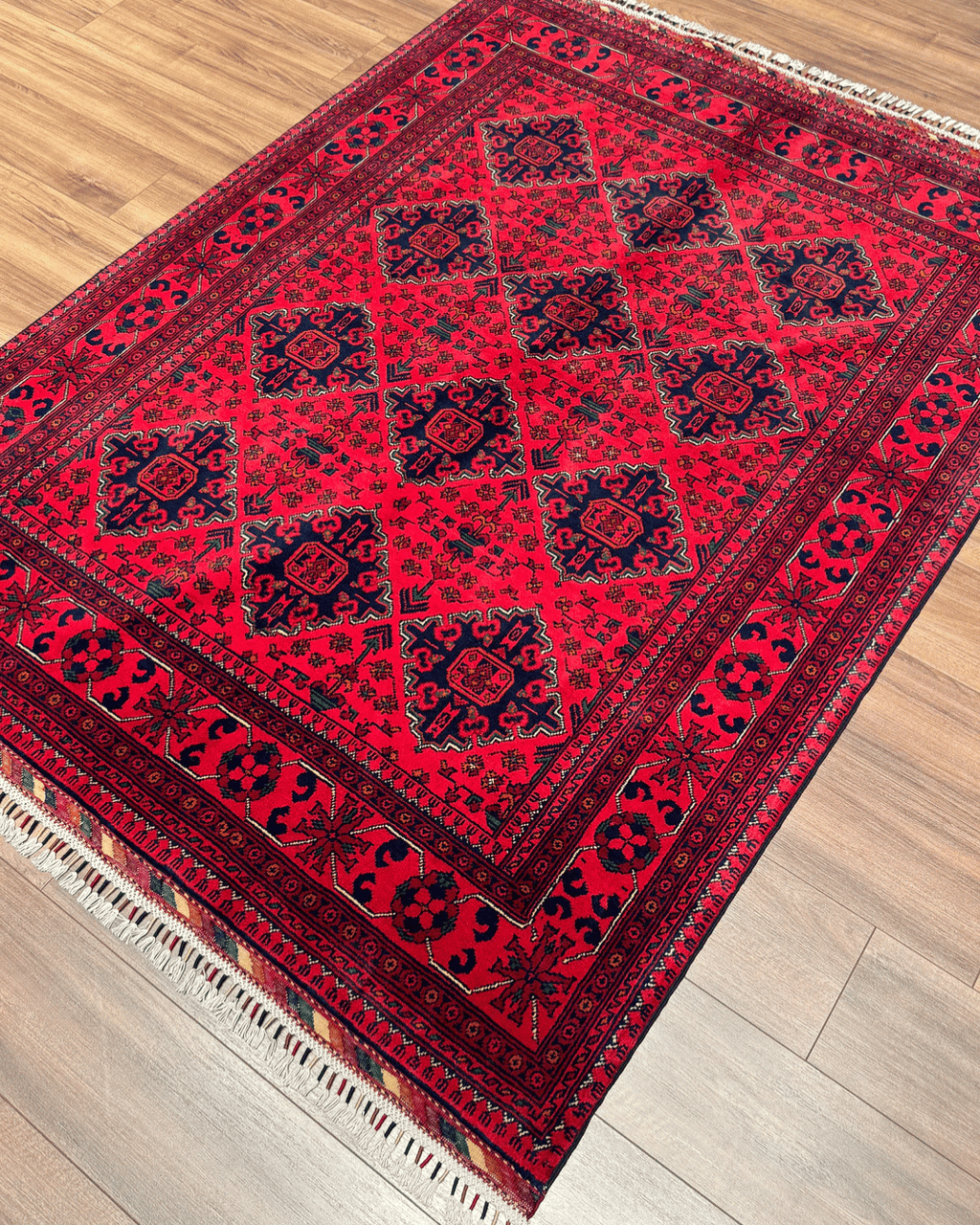 Wolle im afghanischen Stil 1,8x4,8ft – 55x146cm