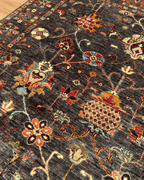 Sultani Hand-Knotted Wool Rug 4' x 6'