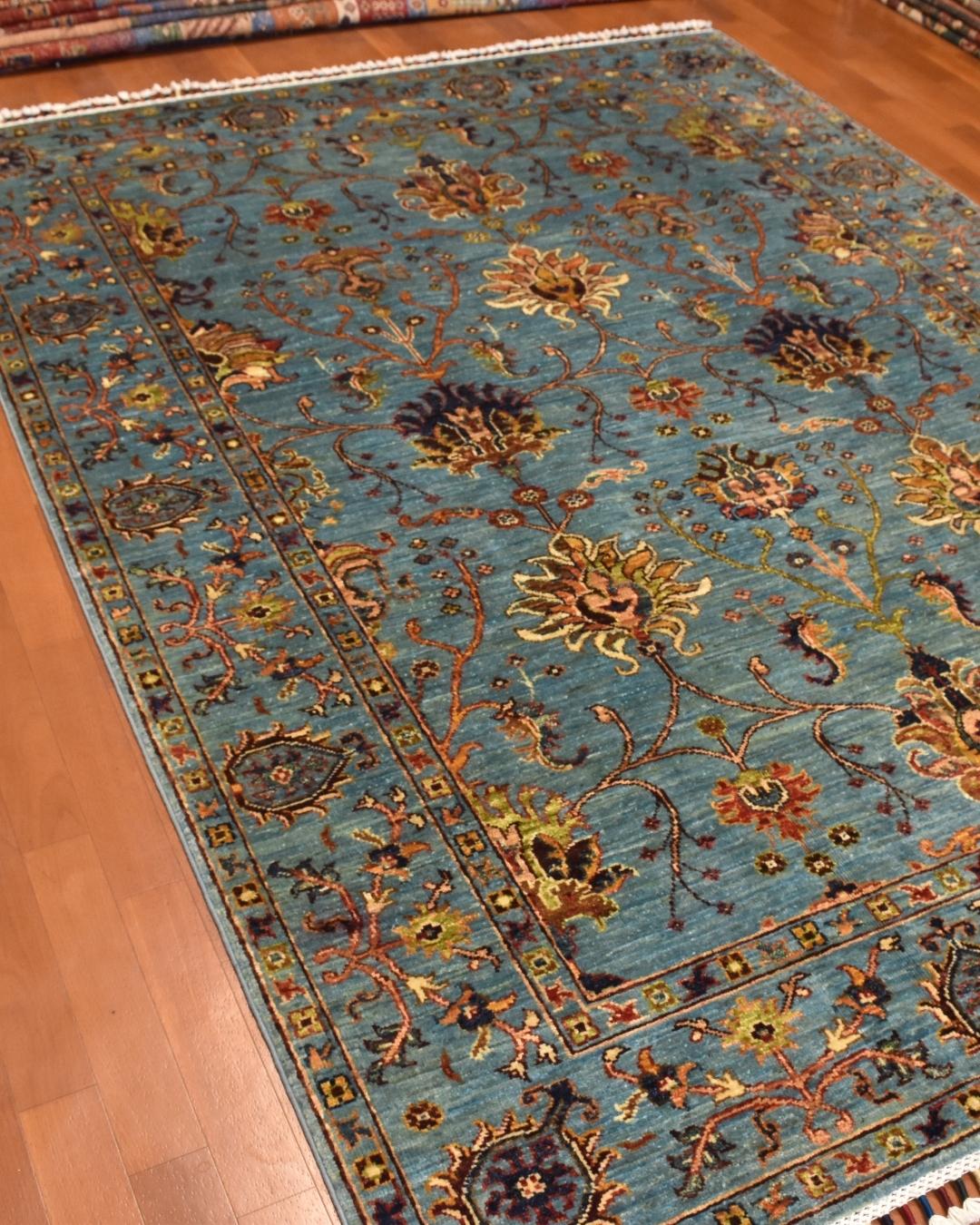 Sultani Hand-Knotted Wool Rug - 152x206 cm 3.13 m² | 5x7 ft
