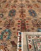 Veziri Hand-Knotted Wool Rug 8' 1" x 10'