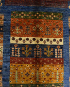 Sultani Hand-Knotted Wool Rug 2' 7" x 4' 5"