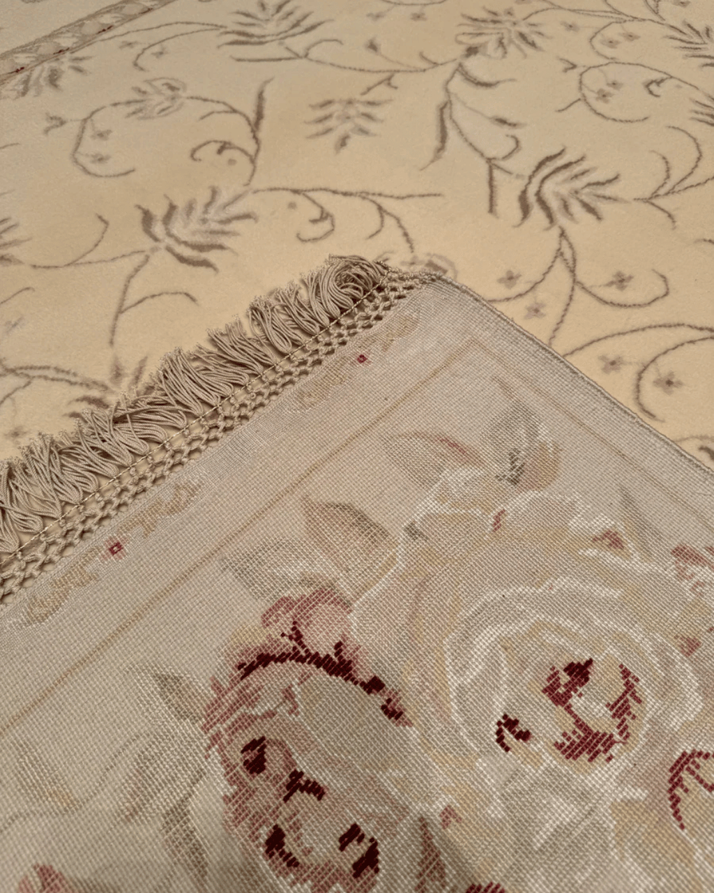 Ottoman Elegance Hand-Knotted Wool Rug 5' 6" x 8' 3"