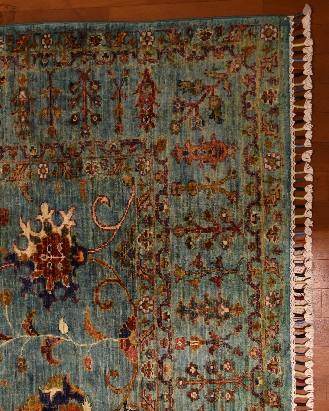 Sultani Hand-Knotted Wool Rug 5' 7" x 7' 8"