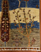 Sultani Hand-Knotted Wool Rug 4' x 6'