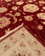 Ushak Hand-Knotted Wool Rug 10' x 13'