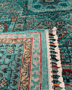 Mamluk Hand-Knotted Wool Rug 4' 9" x 6' 8"
