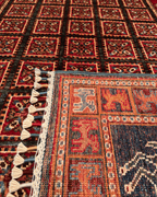 Pazyrk Hand-Knotted Wool Rug 5' 1" x 6' 8"