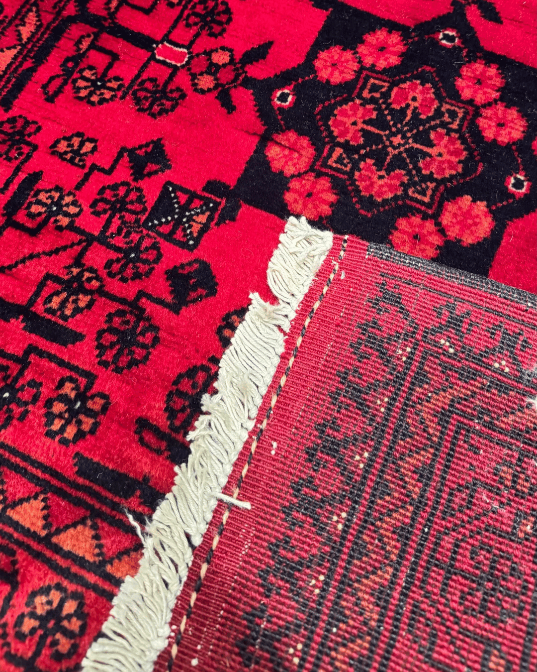 Wolle im afghanischen Stil 1,8x4,8ft – 55x146cm