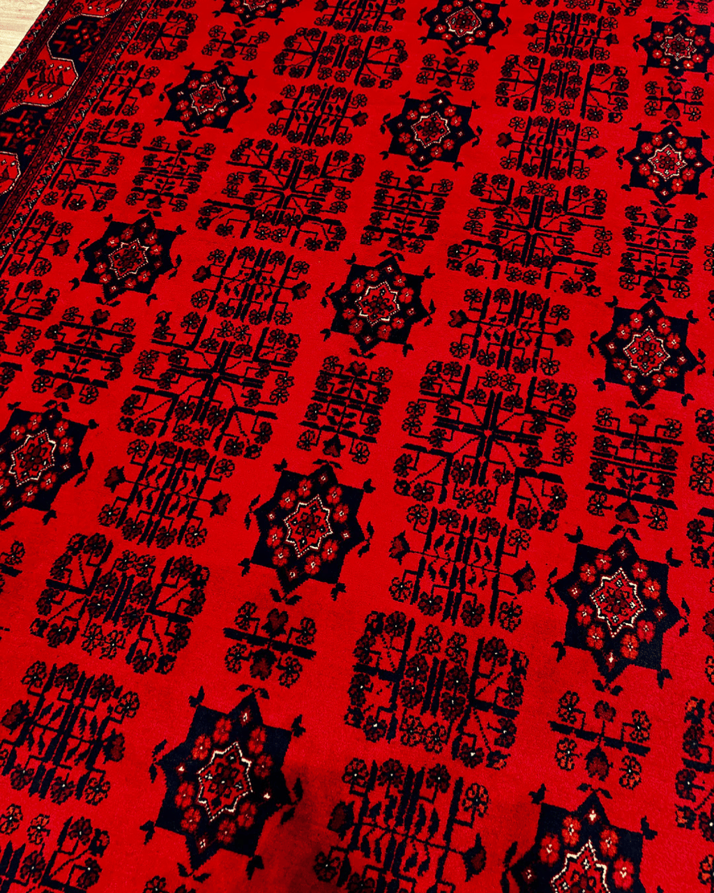 Wolle im afghanischen Stil 1,8x4,8ft – 55x146cm