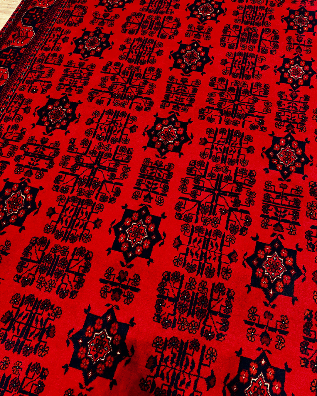 Wolle im afghanischen Stil 1,8x4,8ft – 55x146cm