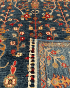 Sultani Hand-Knotted Wool Rug 4' x 6'