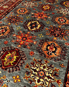 Shirvan Hand-Knotted Wool Rug 5' x 6' 8"