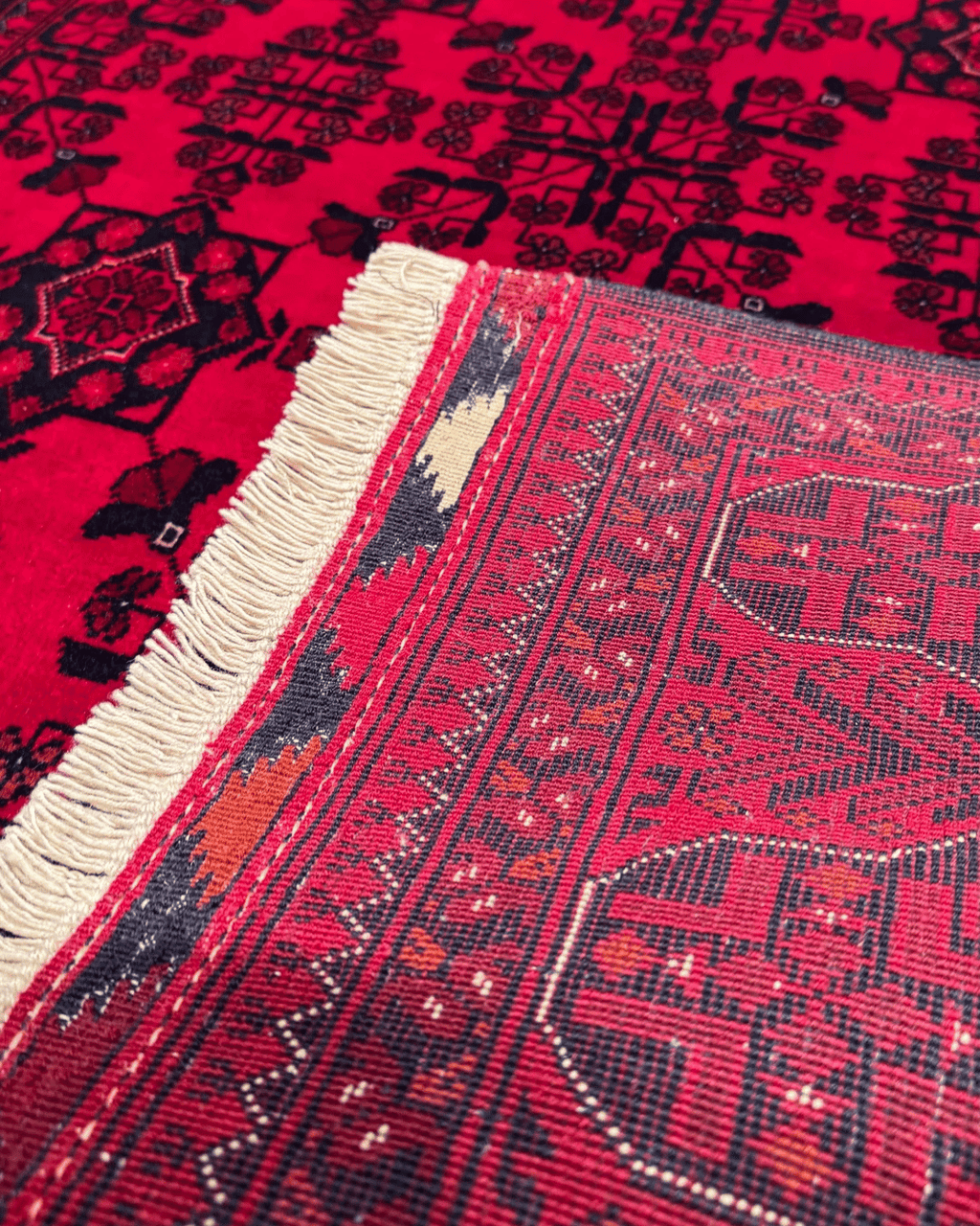 Wolle im afghanischen Stil 1,8x4,8ft – 55x146cm