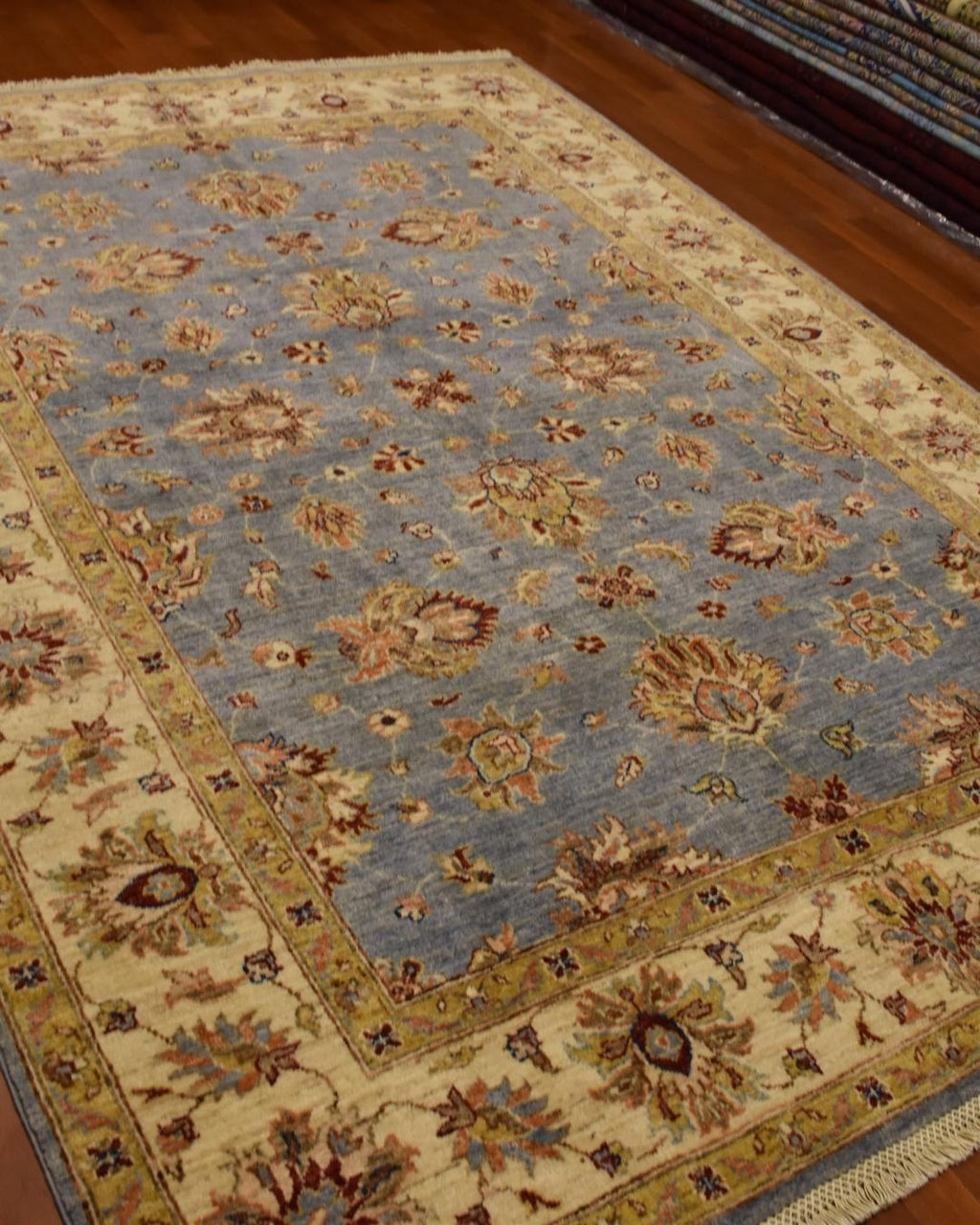 Sultani Hand-Knotted Wool Rug 5' 7" x 7' 8"