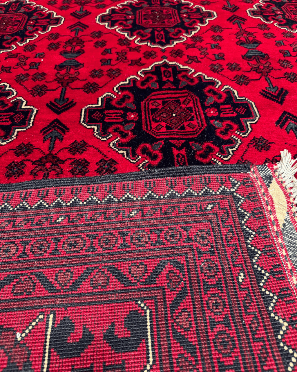 Wolle im afghanischen Stil 1,8x4,8ft – 55x146cm