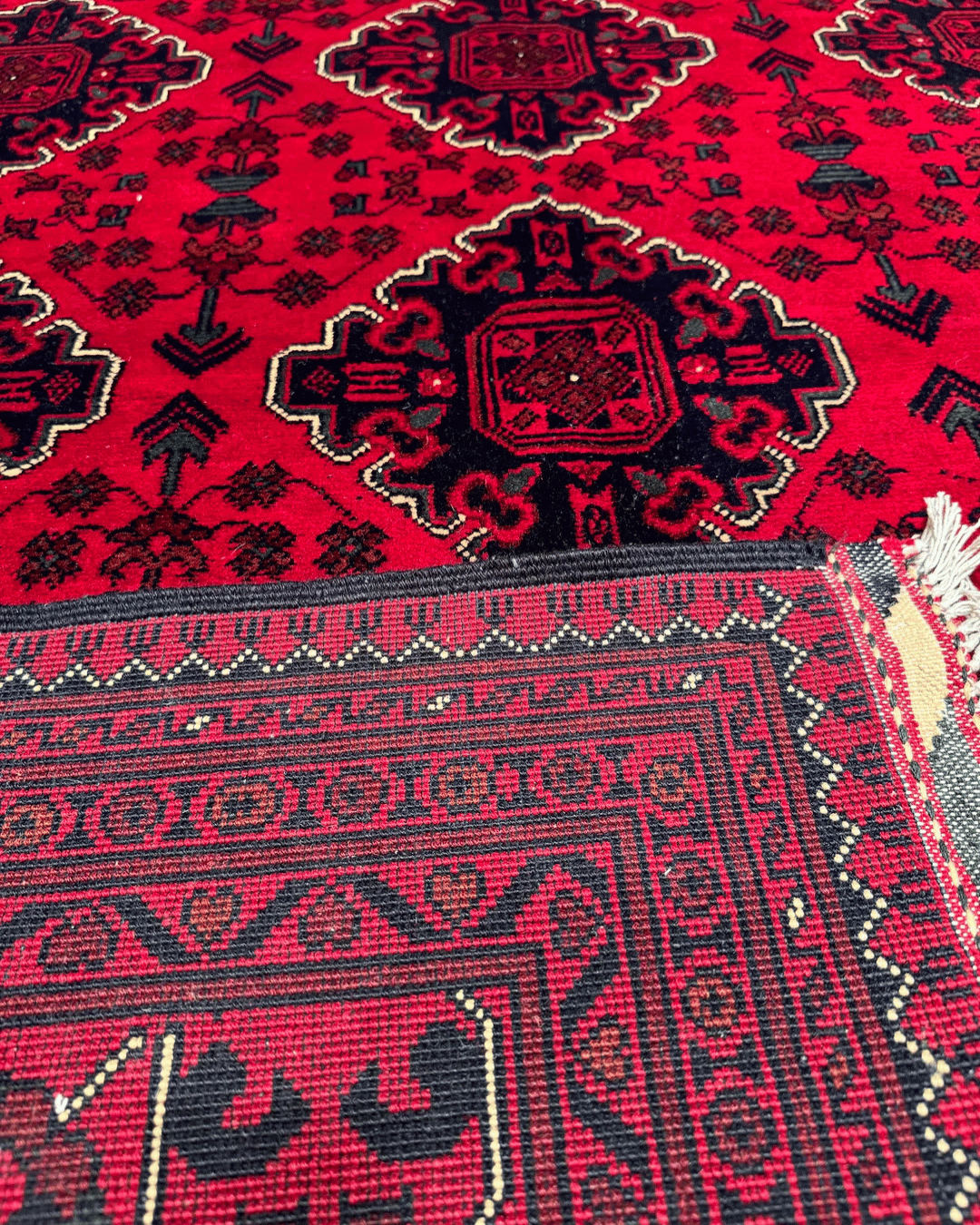 Wolle im afghanischen Stil 1,8x4,8ft – 55x146cm