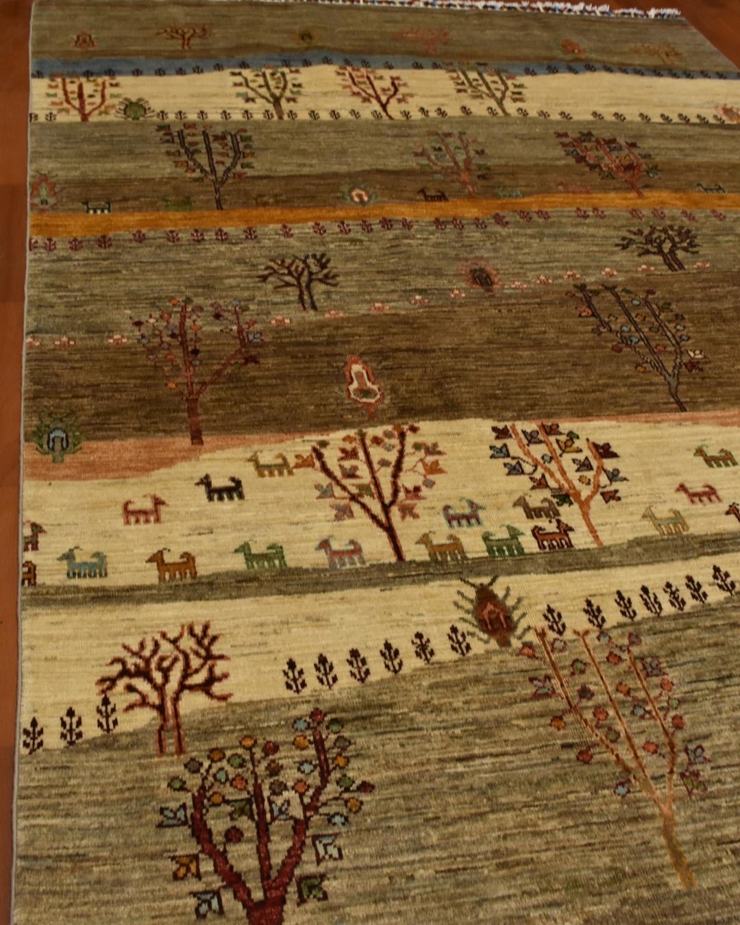 Sultani Hand-Knotted Wool Rug 148x205 cm 3.03 m² | 5x7 ft