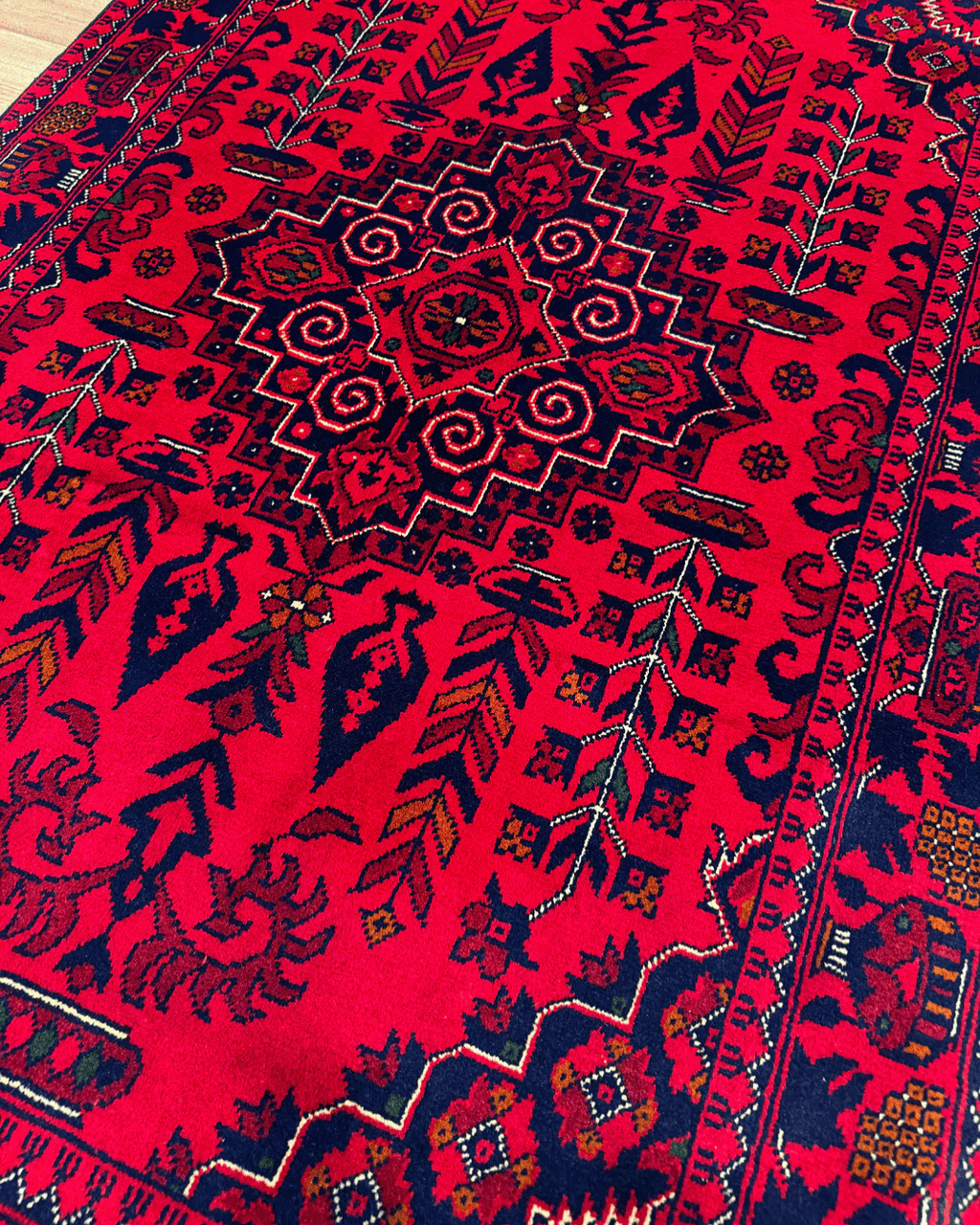 Wolle im afghanischen Stil 1,8x4,8ft – 55x146cm