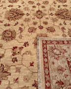 Ushak Hand-Knotted Wool Rug 3' x 5'