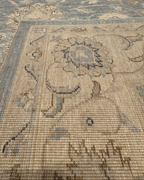 Ushak Hand-Knotted Wool Rug 6' x 8'