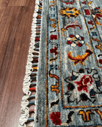 Sultani Hand-Knotted Wool Rug 3' 3" x 5' 1"