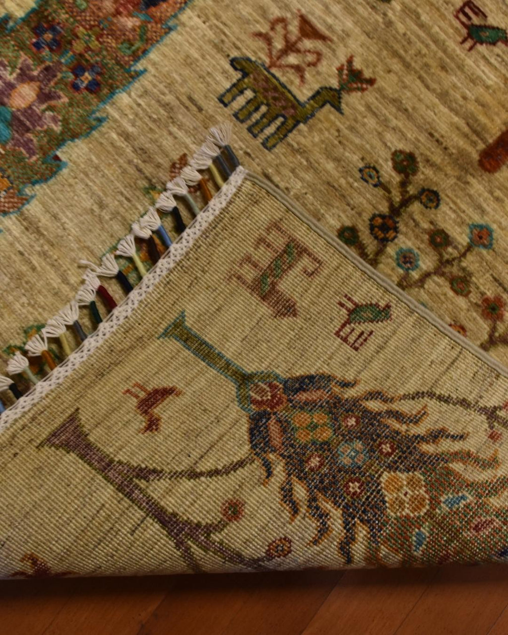 Sultani Hand-Knotted Wool Rug 2' 7" x 4' 5"