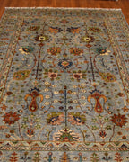 Sultani Hand-Knotted Wool Rug 5' 6" x 7' 6"