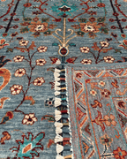 Sultani Hand-Knotted Wool Rug 3' 9" x 5' 9"