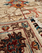 Sultani Hand-Knotted Wool Rug 3' 1" x 4' 7"